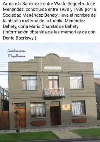 Chalet Chapital Punta Arenas Eksteriør billede